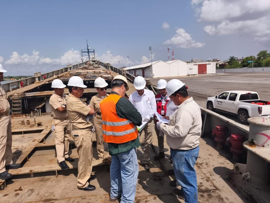 Avanza incorporación del ex-buque Otomí al Sistema Arrecifal Artificial de Tamaulipas