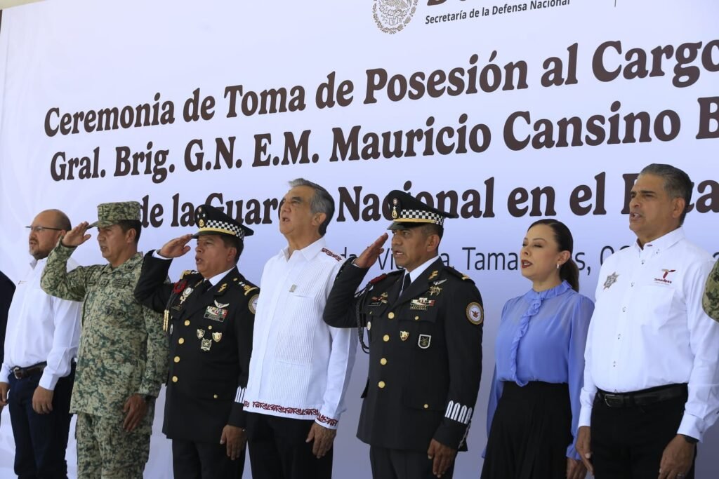 Reconoce Américo labor de la Guardia Nacional en Tamaulipas; atestigua llegada del nuevo coordinador estatal