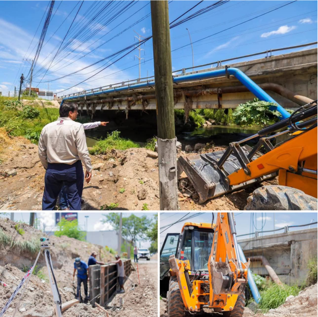 Supervisó Carlos Peña Ortiz rehabilitación de puente vehicular en la Jacinto López II