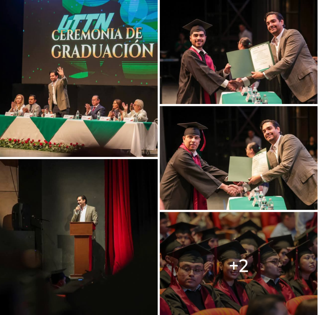 Felicitó Carlos Peña Ortiz a más de 390 egresados de la Universidad Tecnológica de Tamaulipas Norte