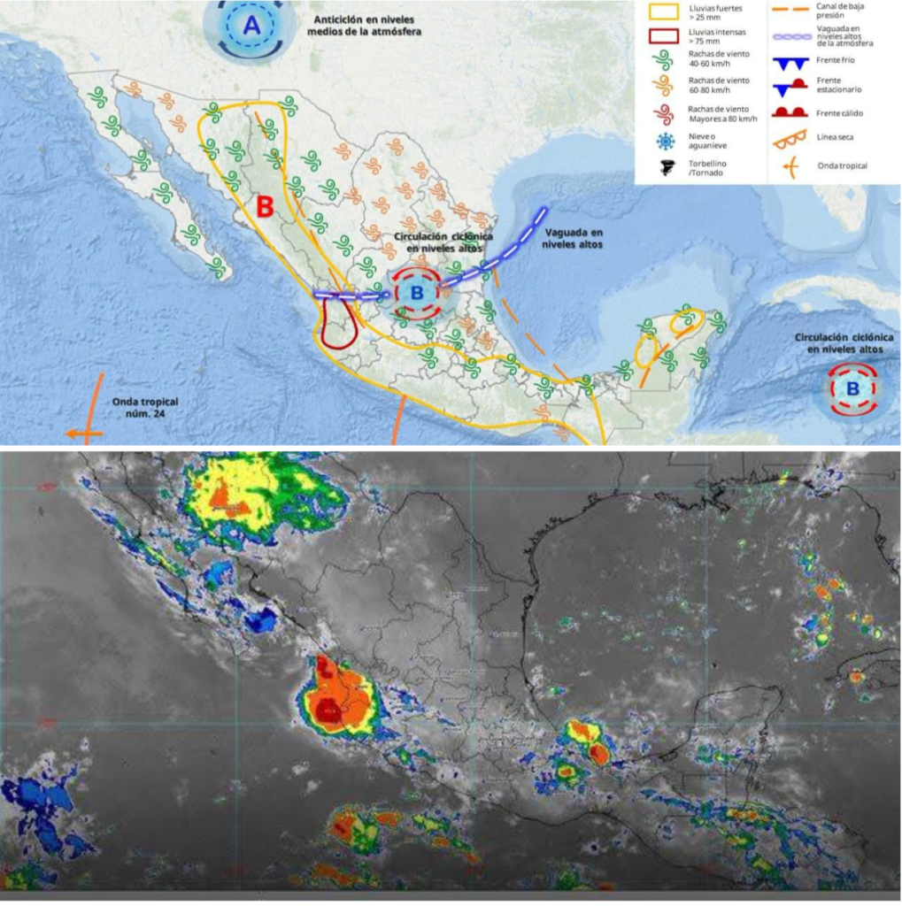 Alertan por clima extremo en Tamaulipas