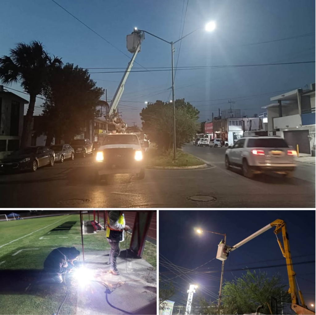 Efectuó Gobierno de Reynosa jornadas nocturnas para mejorar imagen urbana