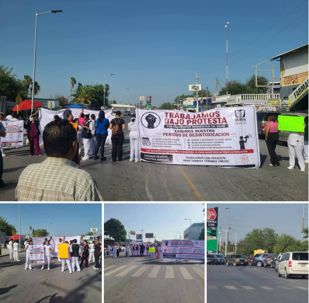 Bloquean vialidades por protesta