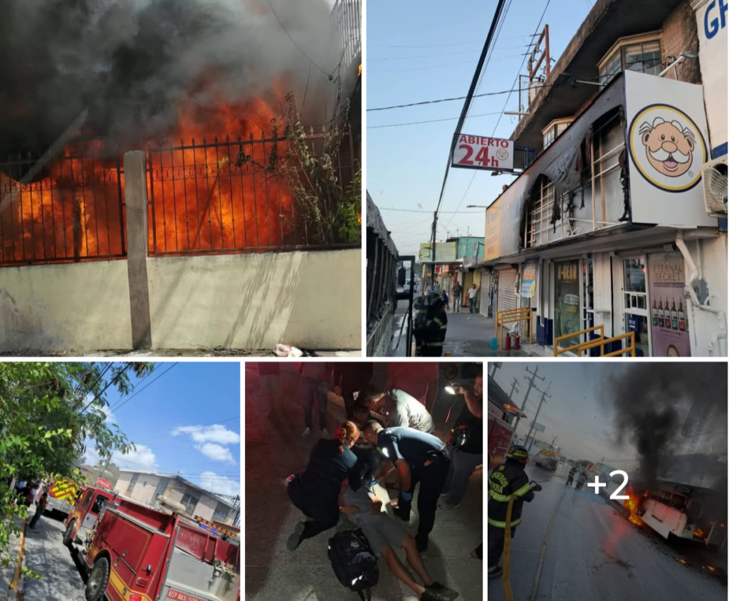 Atendió Protección Civil y Bomberos de Reynosa más de 40 emergencias durante el fin de semana