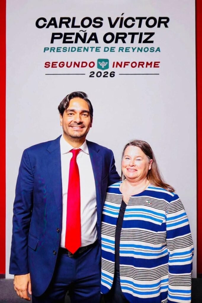 Destaca Consulado de Estados Unidos en Matamoros trabajo del Alcalde Carlos Peña Ortiz en Segundo Informe de Gobierno