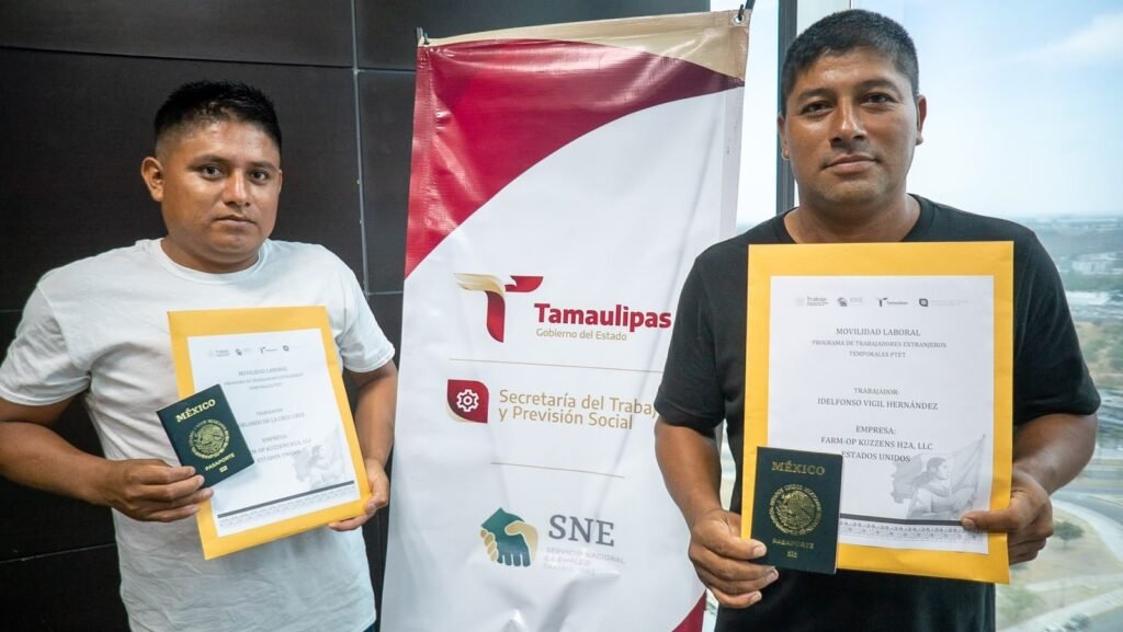 Fortalece Tamaulipas vinculación laboral con más de 700 trabajadores colocados en el extranjero