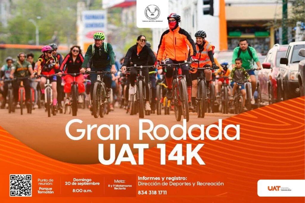 Preparan la Gran Rodada UAT 14K en Ciudad Victoria