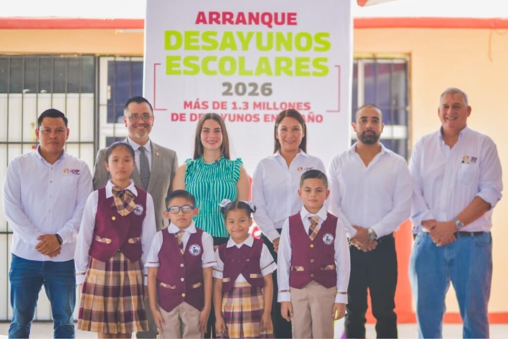 Arranca DIF Reynosa Desayunos Escolares 2026 en apoyo a la niñez