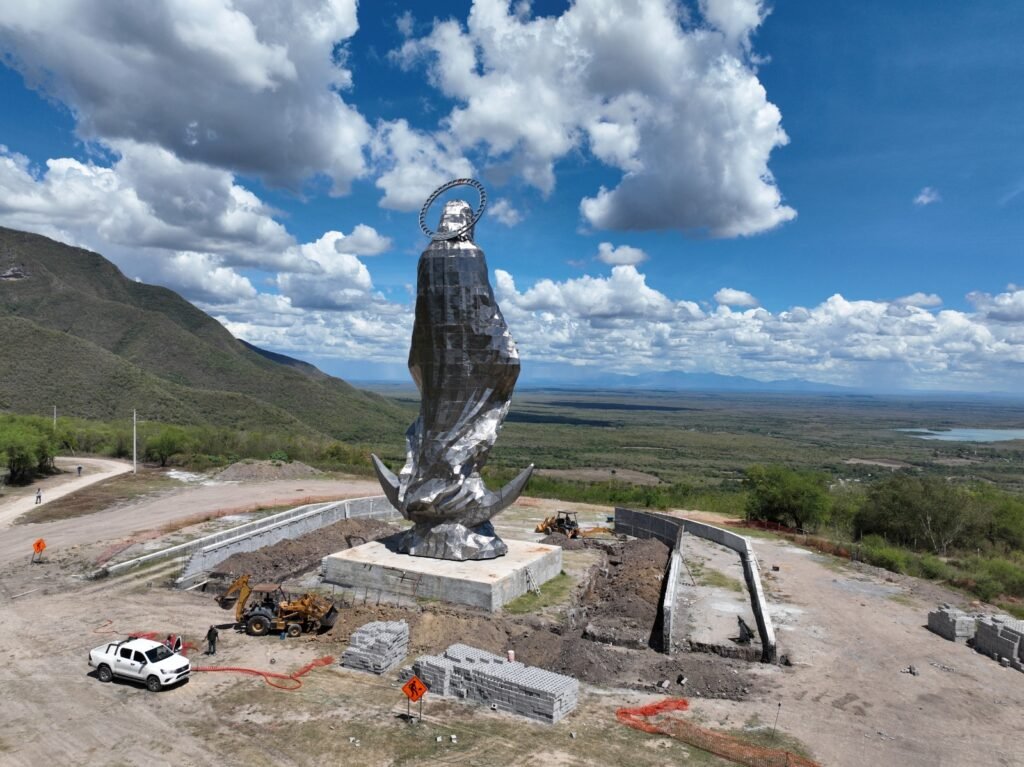 Plazoleta turística de la Virgen del Chorrito, una obra que engrandece la infraestructura de Tamaulipas