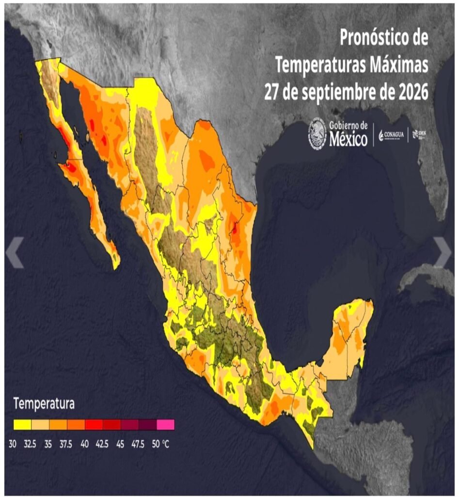 Informa Gobierno Municipal pronóstico de clima caluroso para este domingo en Reynosa