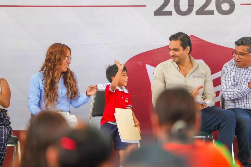 ”Gracias por escucharnos y apoyar nuestro jardín de niños” Arturo, alumno del Kinder Jaime Torres Bodet