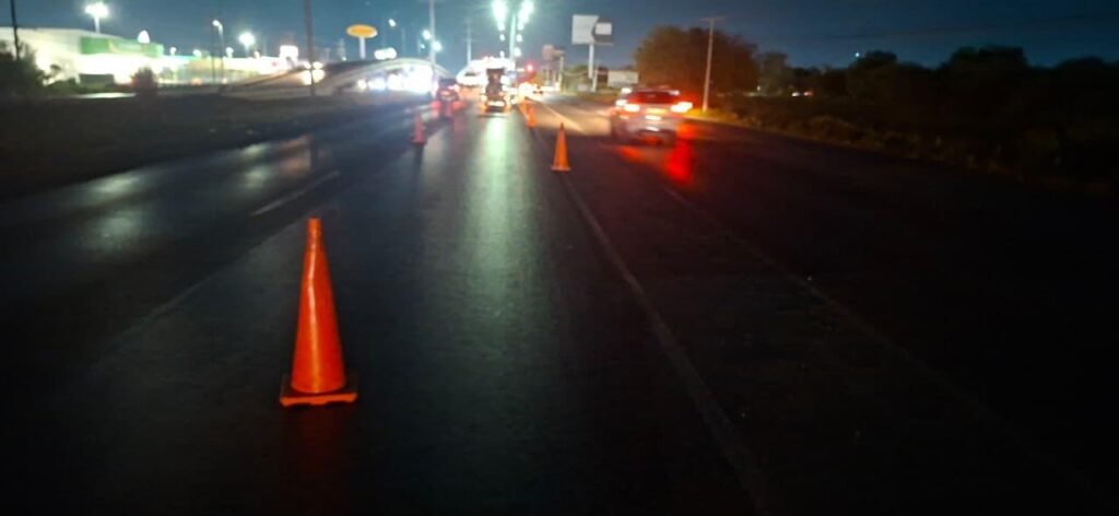 Realizó Gobierno de Reynosa limpieza integral en puente elevado de Libramiento frente a Jarachina