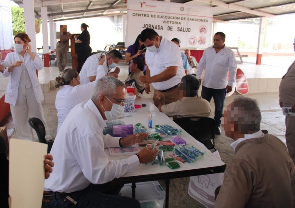 Realizó CEDES Victoria brigada de salud integral a personas privadas de la libertad
