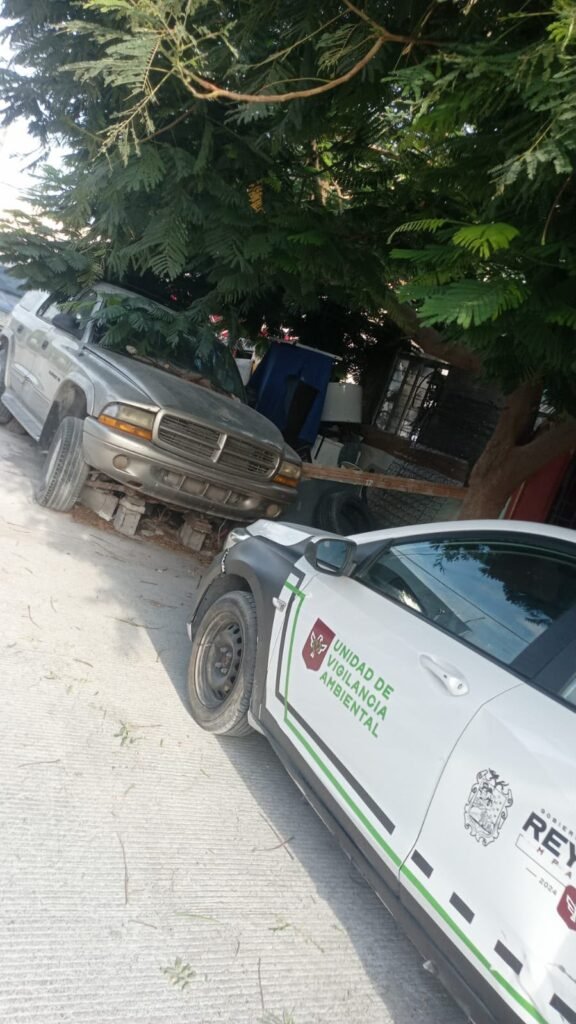 Detectó Medio Ambiente del Municipio de Reynosa invasión de vía pública en colonia Industria Maquiladora
