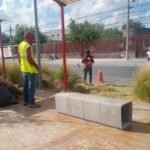 Realizó Servicios Públicos limpieza en calles, banquetas y Parque Lineal del Bienestar de Reynosa