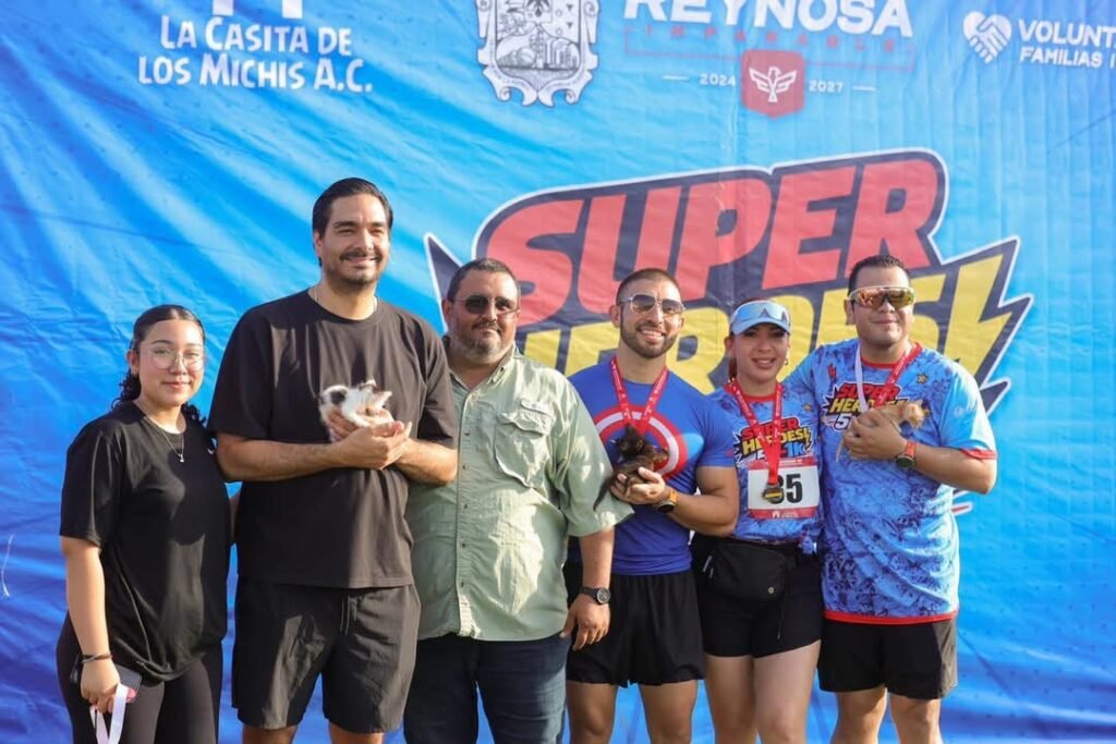 Celebró Gobierno de Reynosa la carrera Súper Héroes 5K-1K en apoyo a noble causa