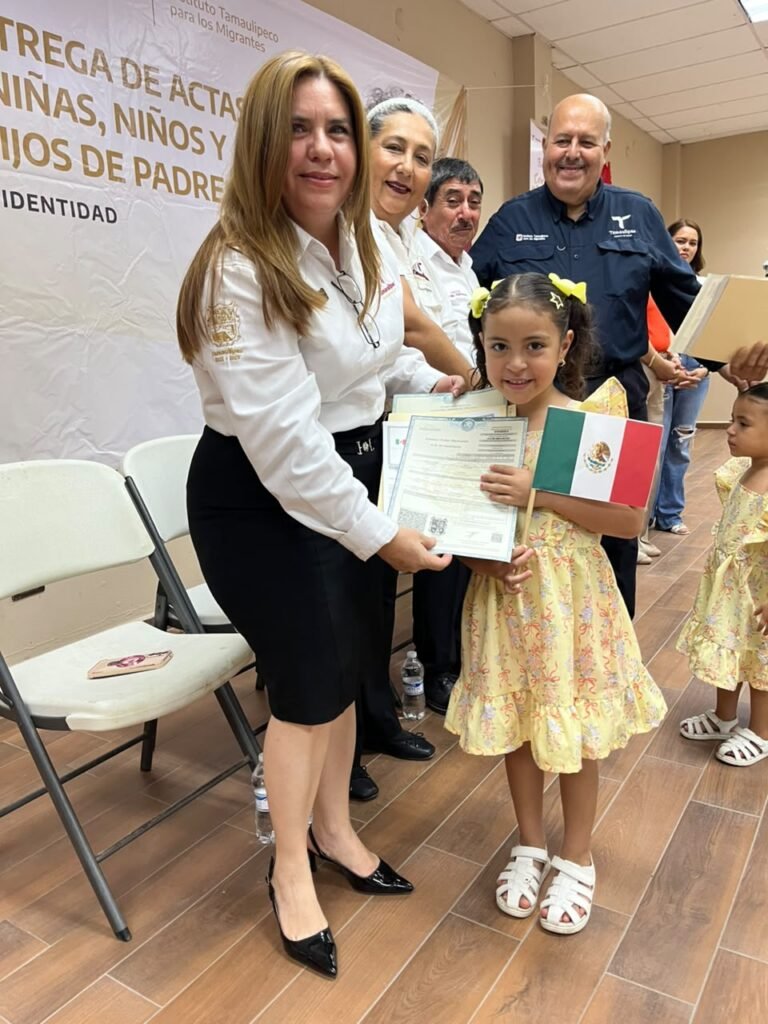 Tamaulipas fortalece la identidad y la certeza jurídica de familias binacionales