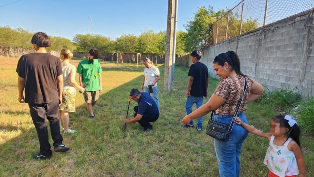 Reforestación y creación de un huerto urbano unen comunidades para prevenir el delito en Reynosa y Matamoros