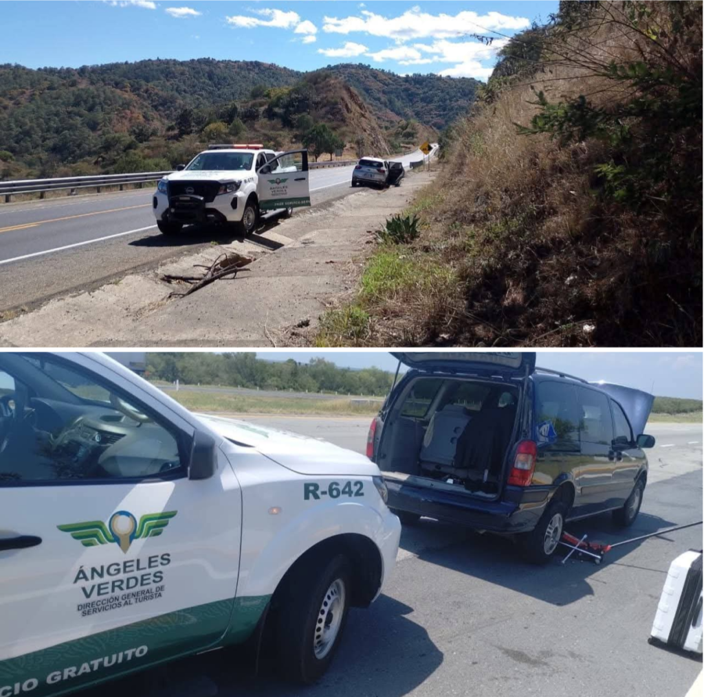 Atienden Ángeles Verdes a más de 3 mil 500 turistas en Tamaulipas