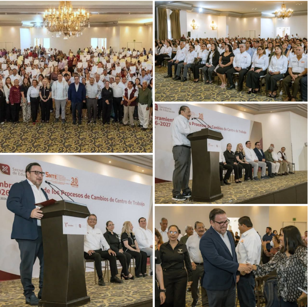 Fortalece SET cobertura educativa con nombramientos de cambios de de centro de trabajo