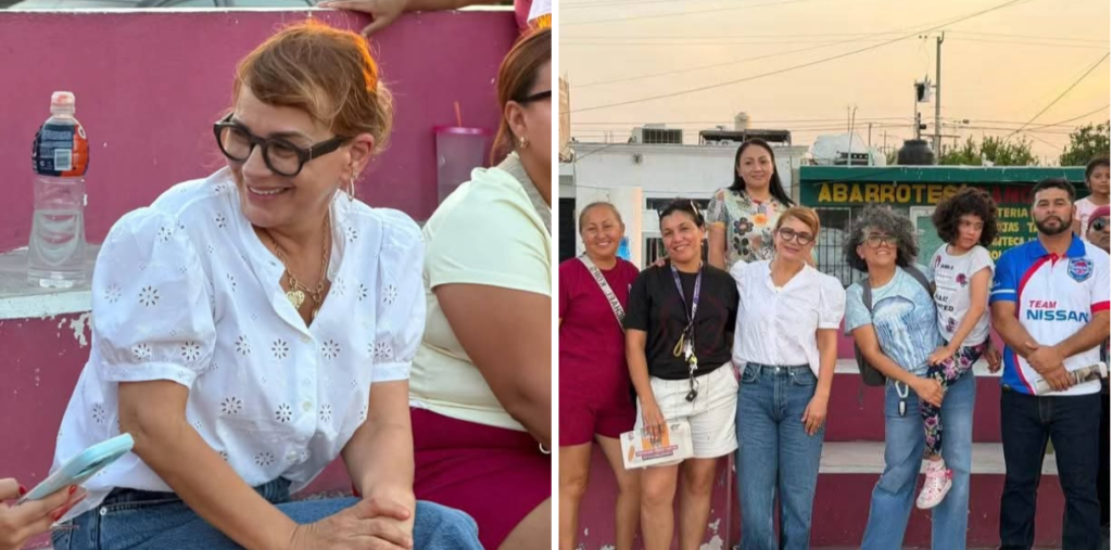 Magaly Deandar dando todo por Reynosa