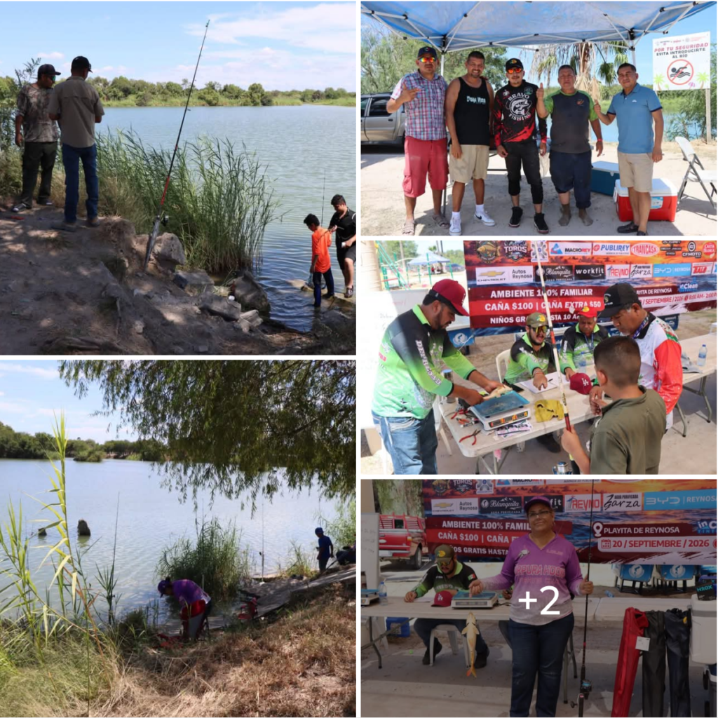 Se realizó con éxito el Primer Gran Torneo de Pesca de Orilla en Reynosa