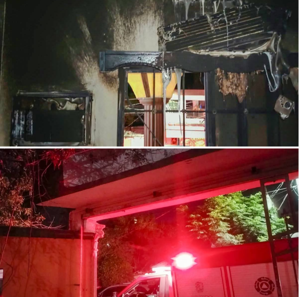 Atendió Protección Civil y Bomberos conato de incendio en casa habitación en La Laguna