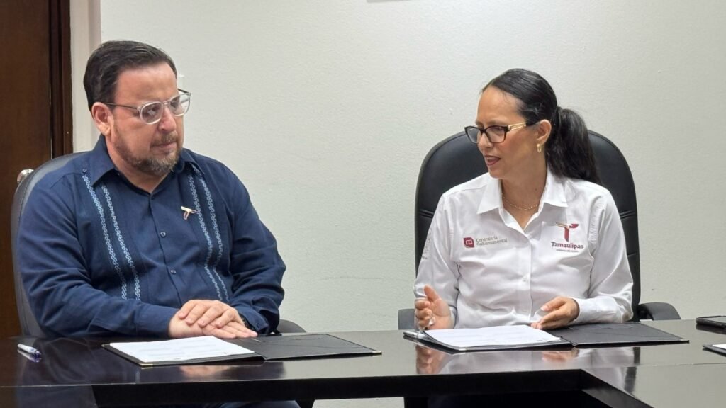 Celebran SET y SABG convenio de colaboración por la niñez y juventud tamaulipeca
