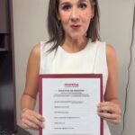 Se registró Claudia Hernández en el proceso interno de MORENA