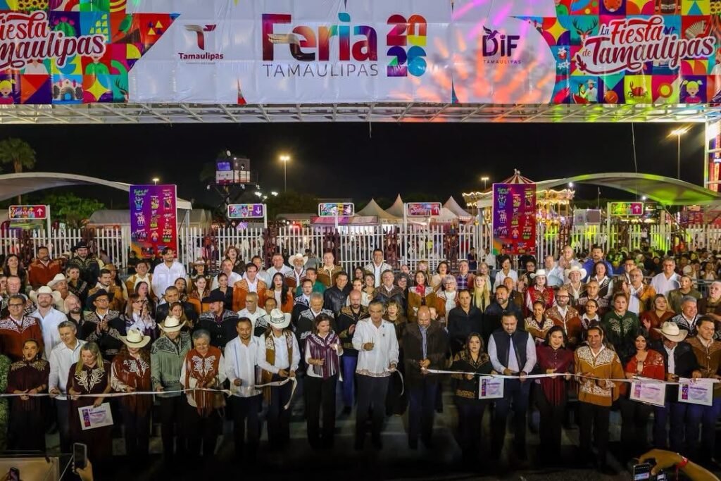 Asistió Carlos Peña Ortiz con el Gobernador Américo Villarreal Anaya a la Feria Tamaulipas 2026
