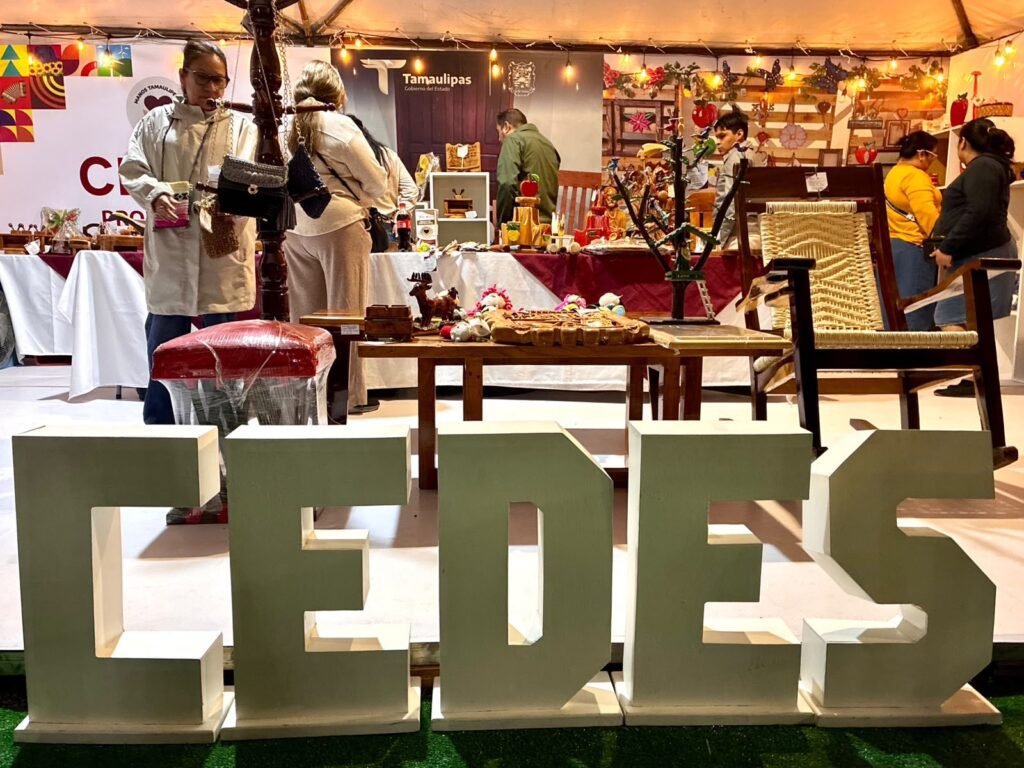 Invita SSPT a visitar el stand de artesanías elaboradas en los CEDES de Tamaulipas