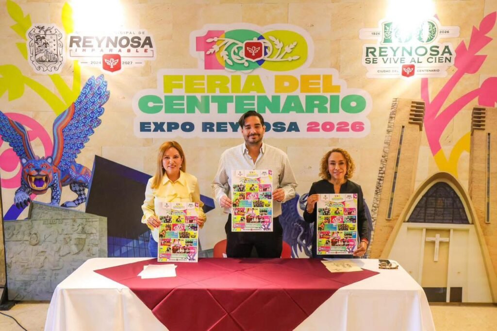 Anunció Carlos Peña Ortiz la Expo Reynosa 2026 en el Centenario del nombramiento de la Ciudad