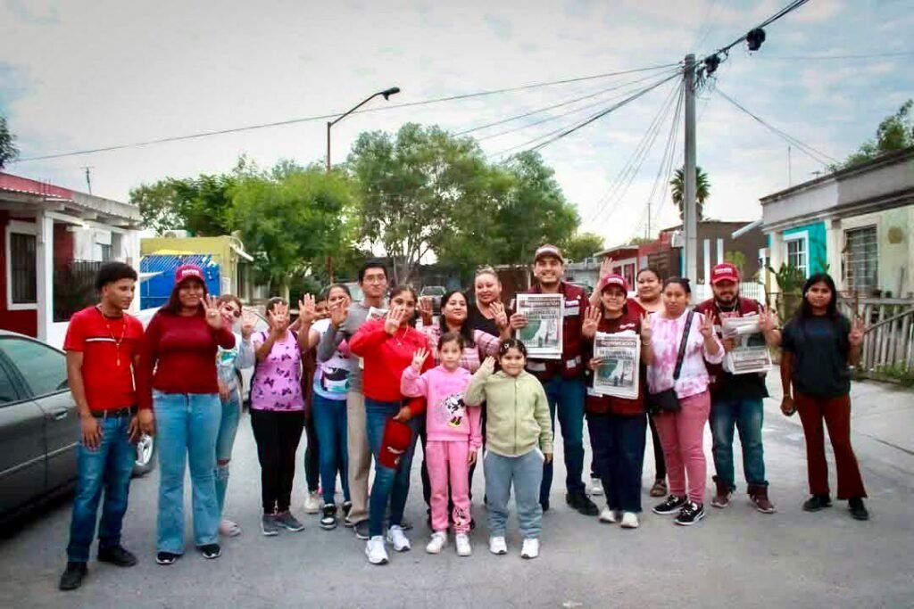 “Toño” Chávez Herrera recorre Paseo de las Flores y fortalece cercanía con familias de Reynosa