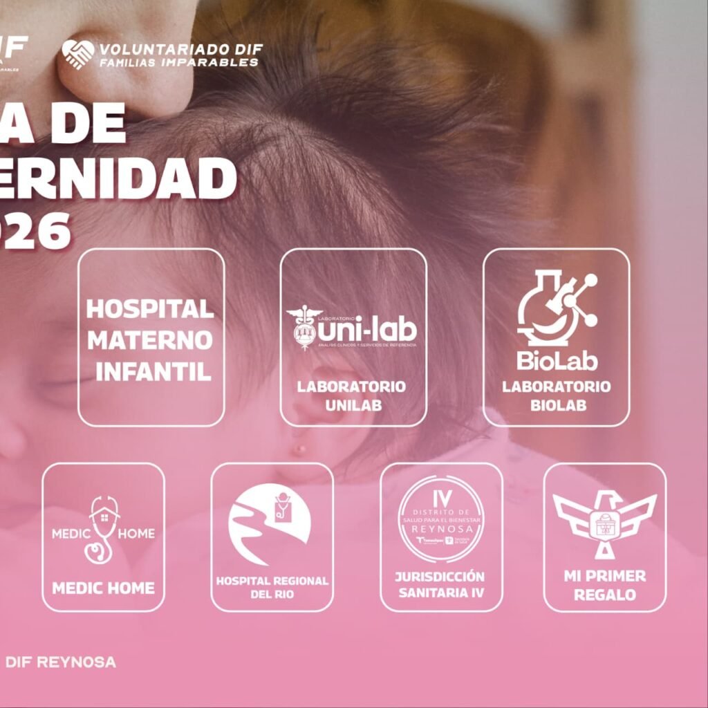 Invita Voluntariado DIF-Reynosa a la Feria de la Maternidad