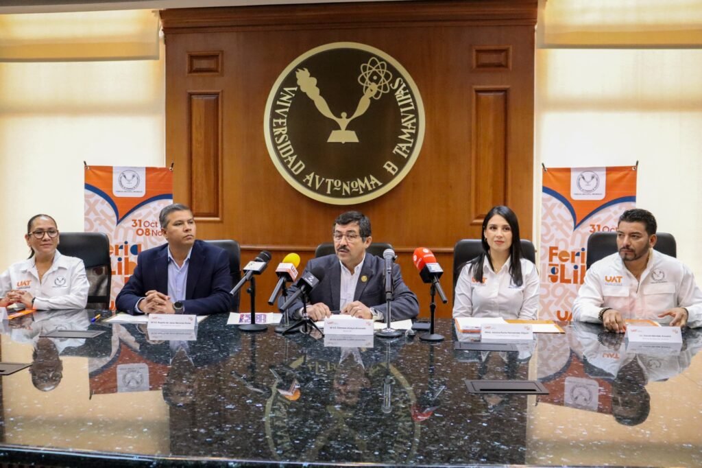 Anunció el rector Dámaso Anaya el programa oficial de la Feria del Libro UAT 2026