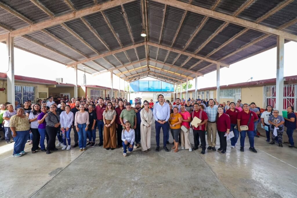 Llevó Alcalde de Reynosa Programa de Subsidio del Agua a la colonia Tamaulipas