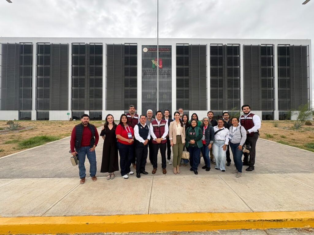 Presenta Tamaulipas proyectos de modernización del Puente del Comercio Mundial a delegación de COMCE