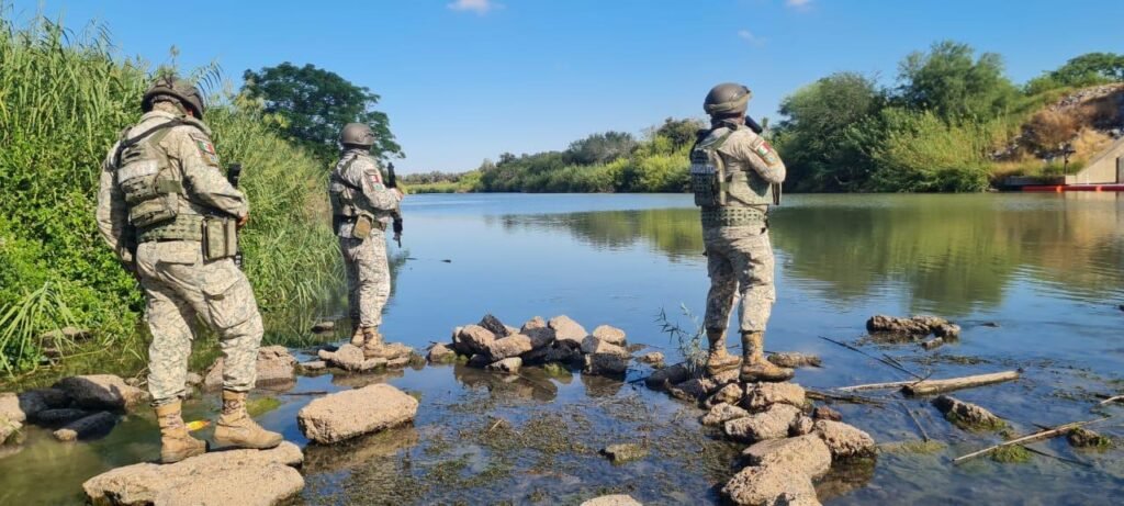 BLINDA EJÉRCITO LA REGIÓN RIBEREÑA DE TAMAULIPAS