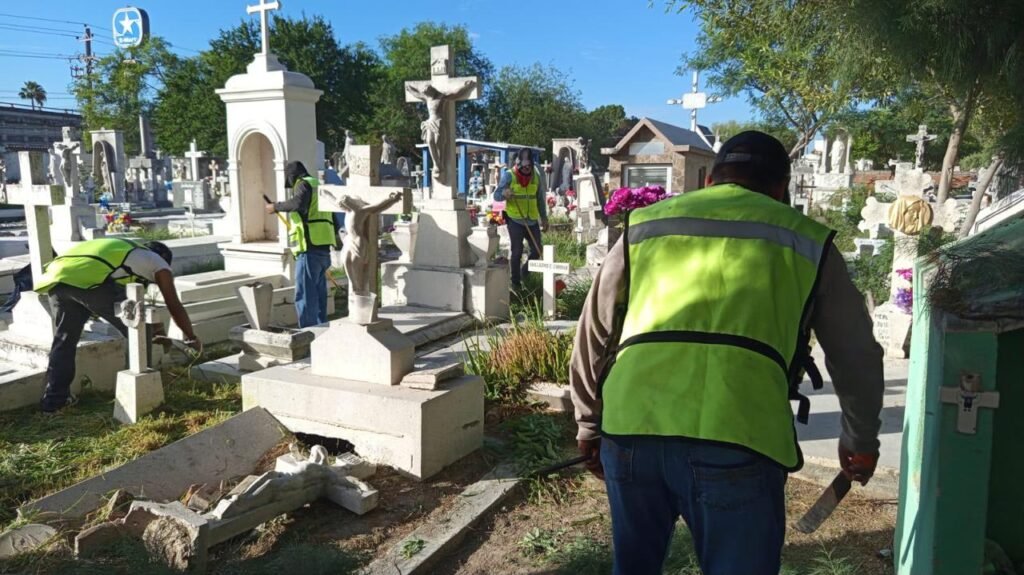 Prepara Gobierno de Reynosa panteones municipales para Día de Muertos