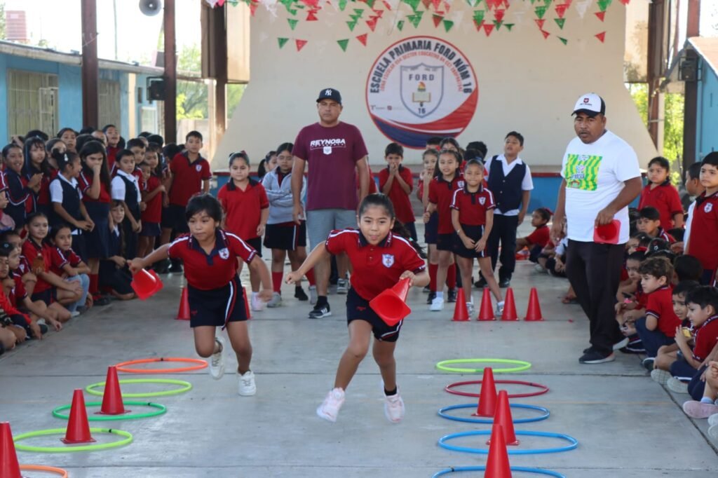 Impulsa Gobierno de Reynosa “Viernes Imparable” en la Escuela Ford 16