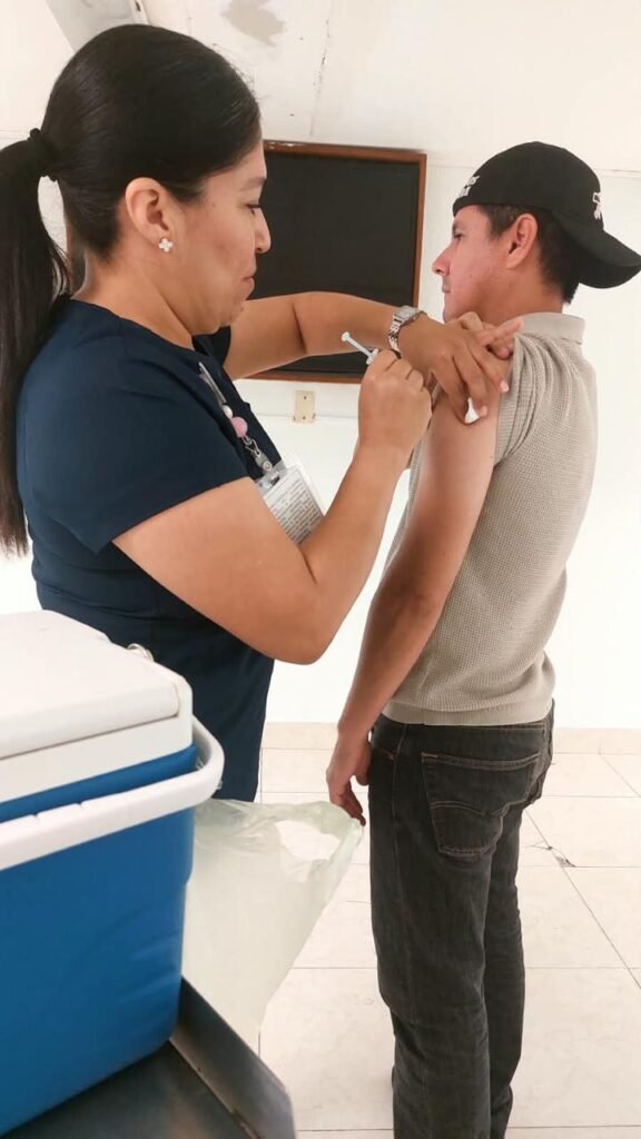 Inicia Pemex campaña de vacunación contra la influenza en Reynosa