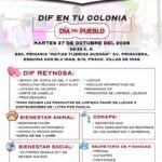 Ofrecerá DIF Reynosa servicios médicos y apoyos sociales en Villas de Imaq
