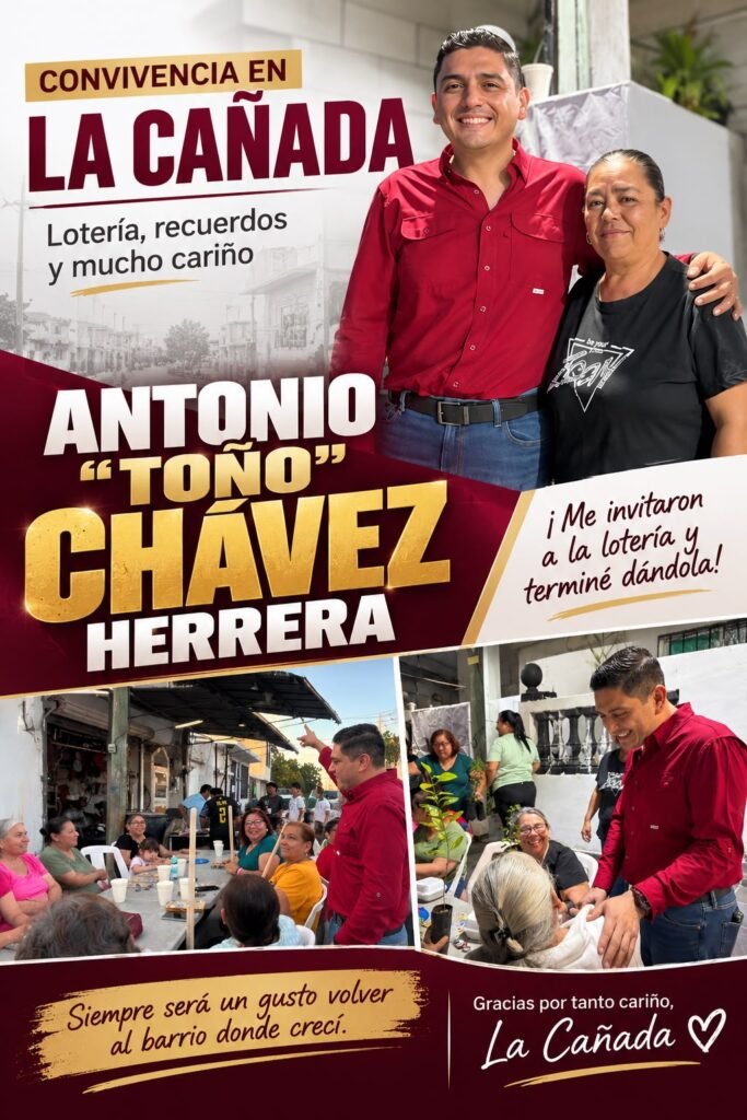 Antonio Chávez regresa al barrio que lo vio crecer y comparte lotería con vecinas de La Cañada