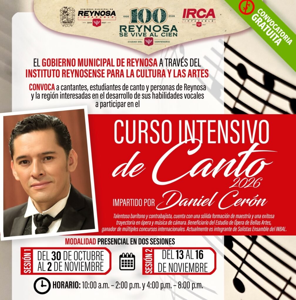 Convoca Gobierno de Carlos Peña Ortiz a perfeccionar habilidades vocales