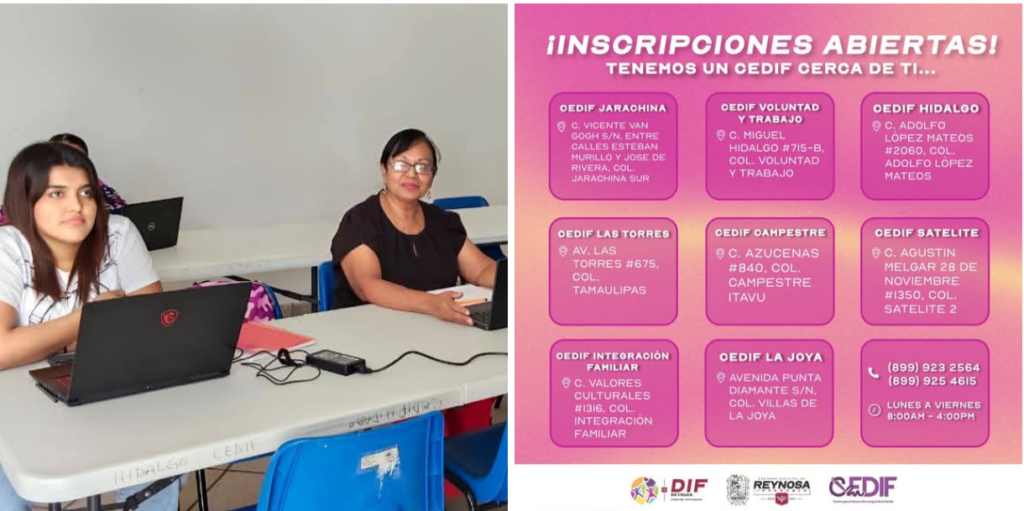 Ofrece DIF-Reynosa nuevas oportunidades con curso de inglés en CEDIF Jarachina