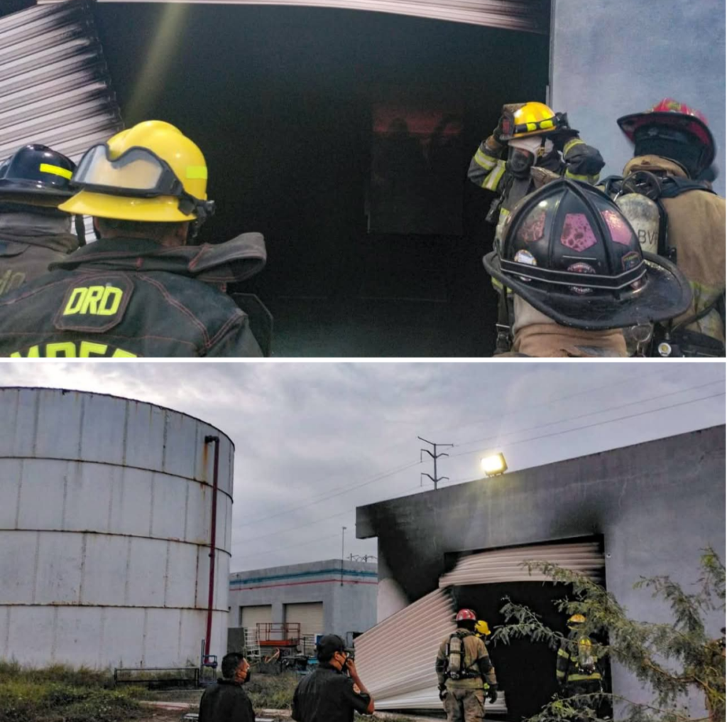 Ayendió PCyB reporte de incendio