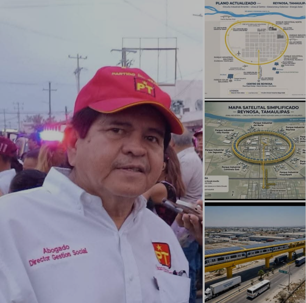 ¡METRO AÉREO LIGERO EN REYNOSA! PIDE LA VERDADERA IZQUIERDA DEL PT